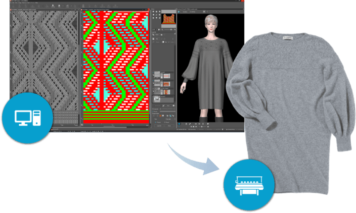 島精機製作所、ファッション業界のデジタル化を推進 3Dバーチャルサンプリングを活用したシステムを発表