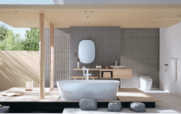 INAX、日本の空間美を感じさせる バスルームコレクション「S600 LINE」