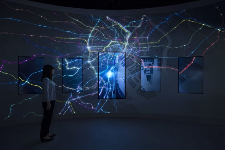 WOW+博展、東京JR高輪ゲートウェイ駅に 最新デジタルアートミュージアムを公開中