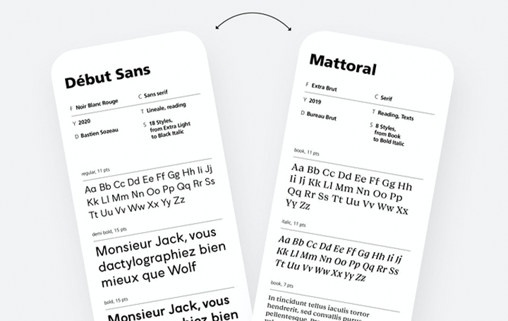 100種類のフランス語フォントを収録した フォントパレット Typologie が登場 Webマガジン Axis デザインのwebメディア