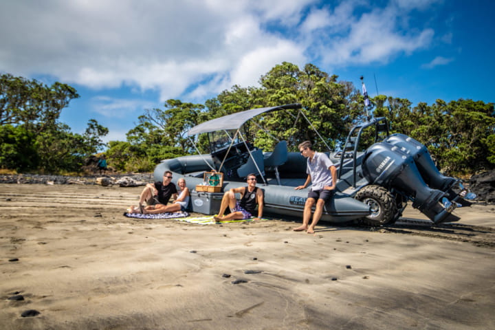 世界最大の水陸両用クルーザー 「Sealegs 12m Cabin RIB」のデザイン公開