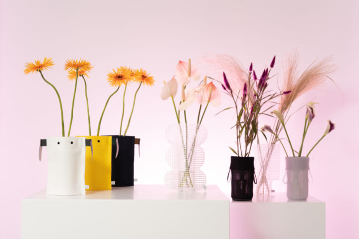 八木沢俊樹が手がけサスティナブルなフラワーベース 「THE UPCYCLED FLOWER VASE」