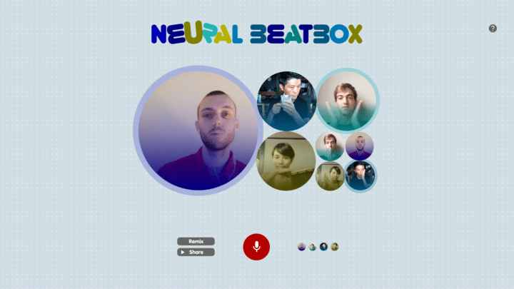 自分×AIが奏でるリズムを体験できる QosmoによるWebサイト「Neural Beatbox」