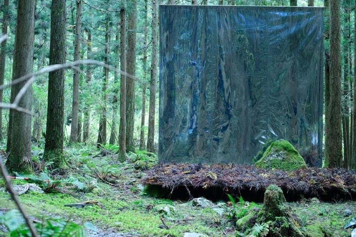 奈良の大自然にインスパイアされた芸術祭に 建築家・佐野文彦の作品を披露