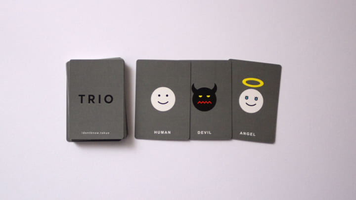 idontknow.tokyoと戸田デザイン研究室による 幼児向けカードゲーム「TRIO APARTMENT」