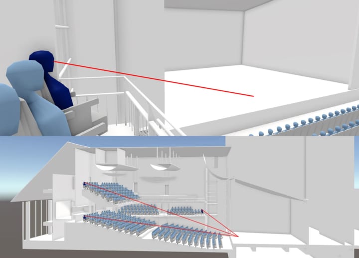 パナソニック、劇場などの舞台の見えやすさを判別できる 設計評価手法「View-esT」を確立