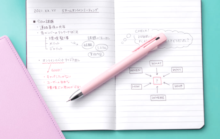 ストレスフリーな書き心地を実現した シャープペンつきの「ブレン2+S」