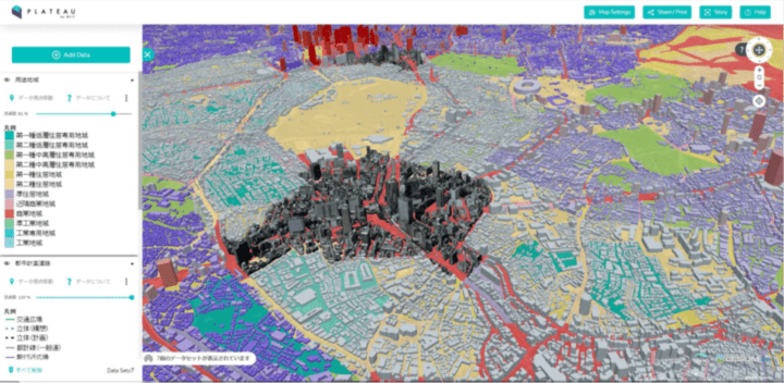 国土交通省、全国56都市の3D都市モデルを整備し オープンデータとして「Project PLATEAU」を公開