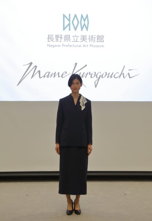 mame kurogouchi 美術館ジャケット
