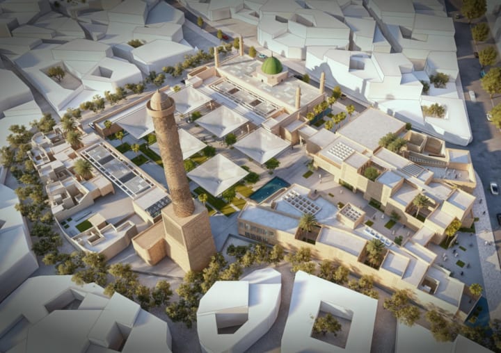イラク・モスルの歴史あるモスク周辺施設を 再建するプロジェクトがスタート