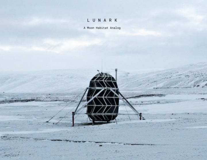 デンマークの若手建築家が考案する 月面生活に向けた住居「LUNARK」