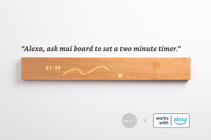 mui Lab、Amazon Alexaと連携 穏やかなビジュアルインターフェースを公開
