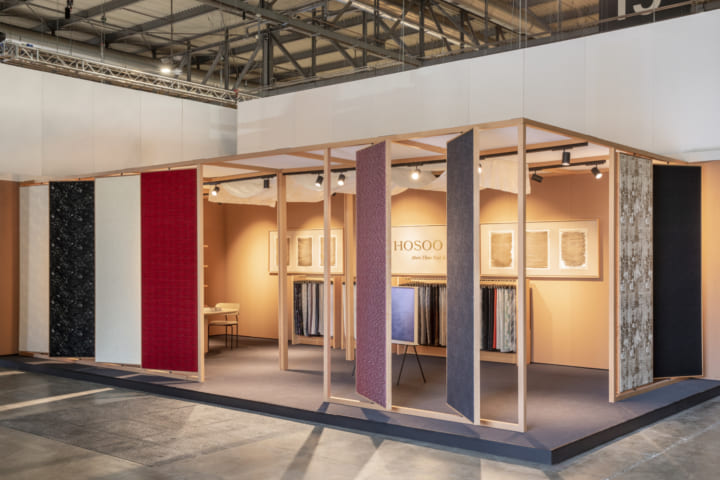 HOSOO、ミラノサローネ国際家具見本市に出展 新作テキスタイル「Heritage Nova」を発表