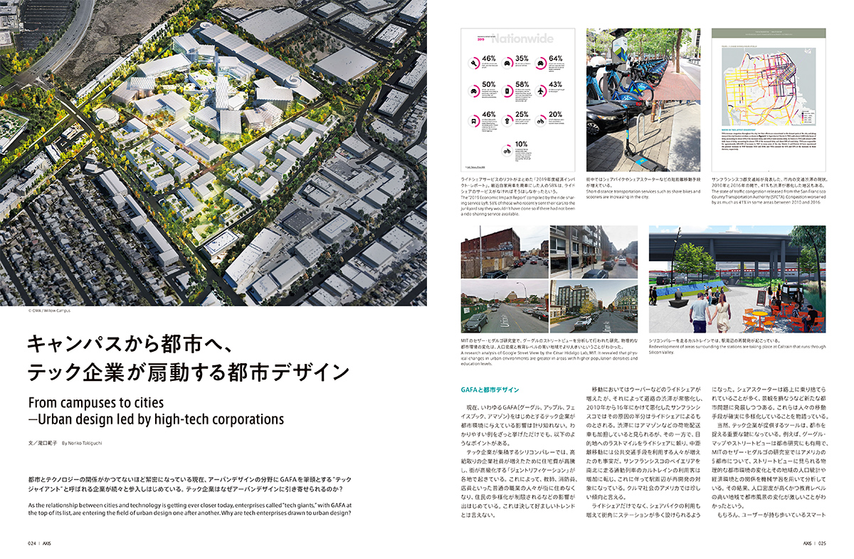 キャンパスから都市へ、テック企業が扇動する都市デザイン