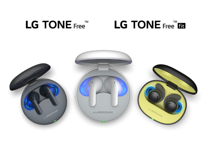 LG、ヘッドトラッキング機能を搭載した ワイヤレスイヤホン「TONE Free