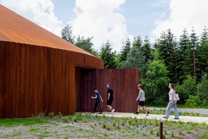 建築設計事務所 BIGが設計を手がけた デンマークの難民博物館「FLUGT」