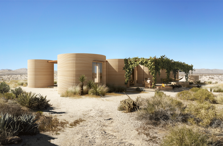 BIGとICONが米テキサスのキャンプ場をリニューアル 3Dプリントによる住宅やホテルを建設