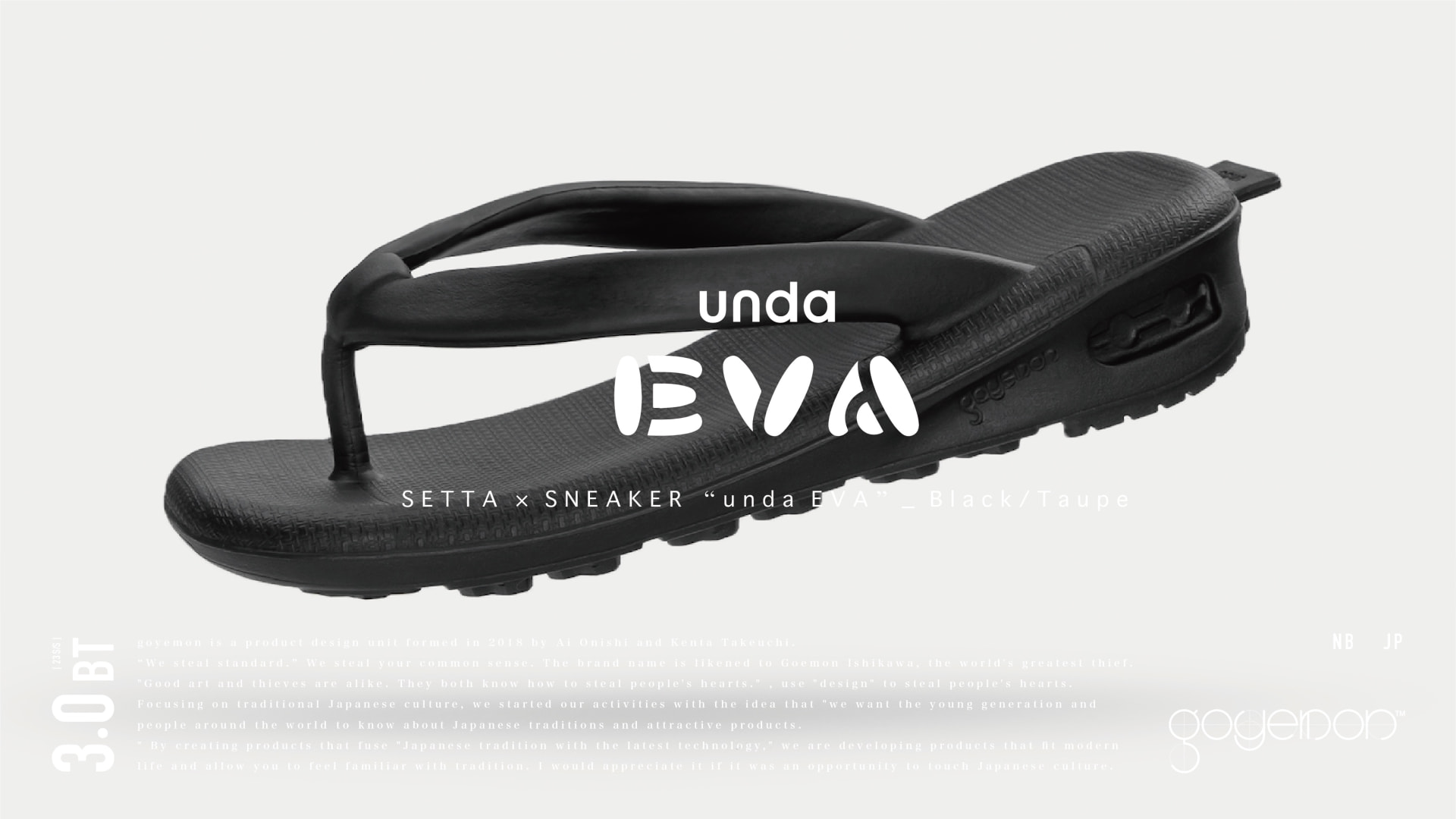 偉大な SETTA × SNEAKER “ unda EVA” Black 雪駄 L agapeeurope.org