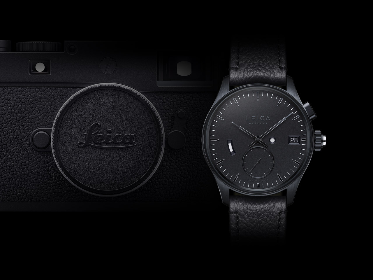 ライカWatch」のモノクロームエディションから2モデルが新登場