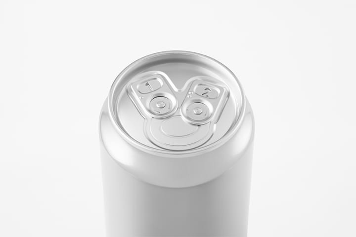 nendoが新しい缶「foam-can」をデザイン 2つのプルタブで理想的なビールの泡をつくる
