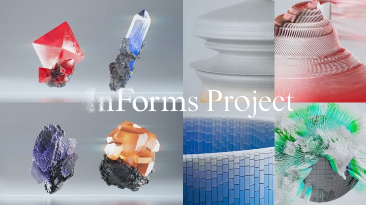 データをアート作品のようにビジュアライズする WOWのデザインプロジェクト「InForms」