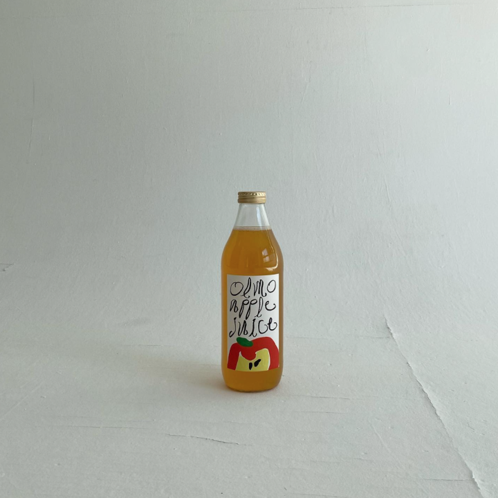 地域とデザインをかけ合わせた新ブランド「olmo」 青森県産りんごジュース「olmo apple juice」を販売