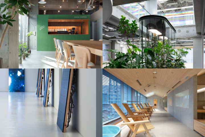 建築家・髙濱史子が設計したJINS新社屋が完成 カフェ、アート、サウナでクリエイティビティを刺激
