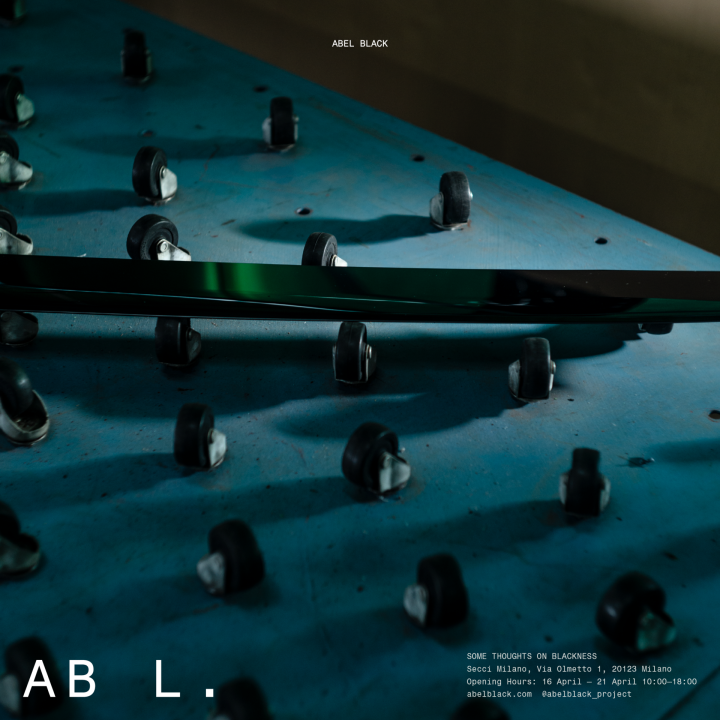 黒く発色するステンレス「ABEL BLACK」を用いた デザインプロジェクトをミラノデザインウィークで公開