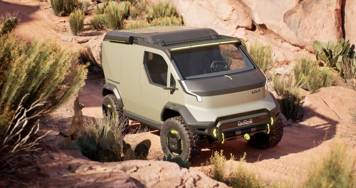 KIAによるスイスアーミーナイフのようなオートキャンパー