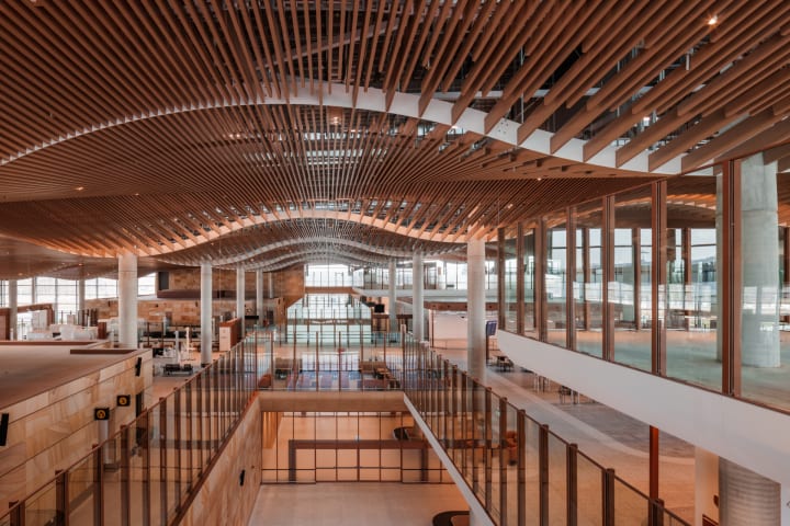 Zaha Hadid Architectsが設計を手がけた 西シドニー国際空港が完成
