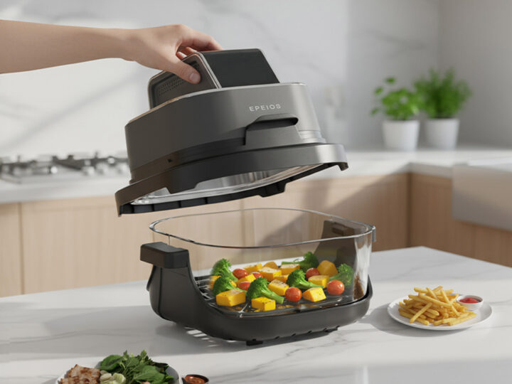 見える調理で、ヘルシー＆スマートに──EPEIOS が「ガラスボウルエアフライヤー」を発売
