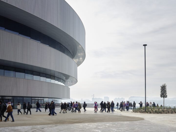 ミラノ・コルティナ2026 冬季オリンピックでも新設される、アリーナミラノと聖火台