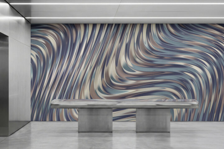 金属の「気配」と「質感」を抽出　　　壁紙ブランドWhO、深地宏昌がデザインした新柄44点を発表