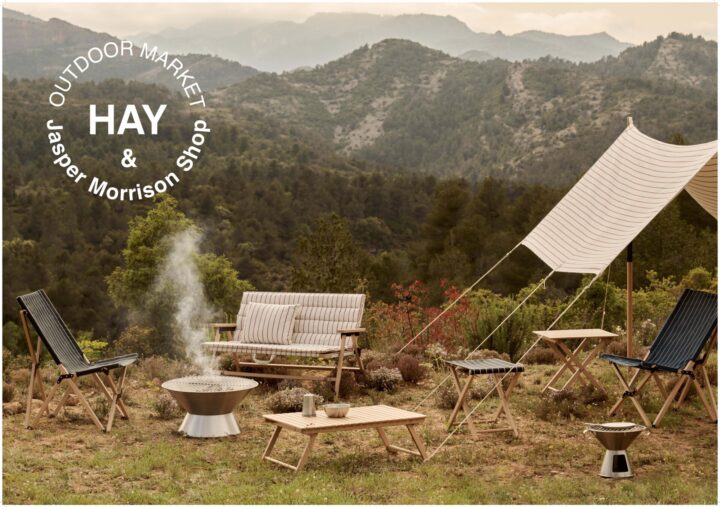 ジャスパー・モリソンが手がけるアウトドアコレクション 「OUTDOOR MARKET BY JASPER MORRISON FOR HAY」が登場